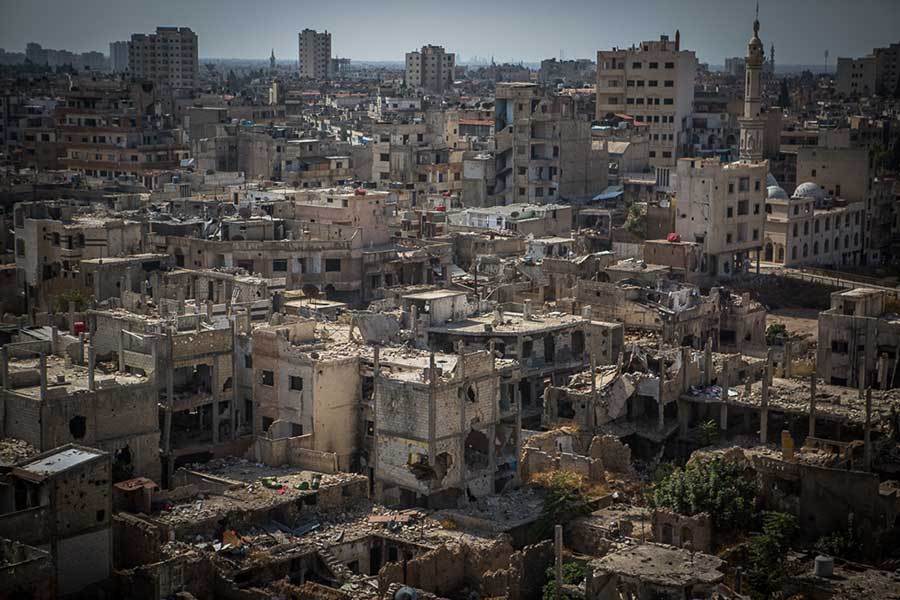 埃及、约旦和法国外长呼吁加沙地带立即永久停火